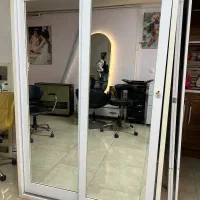 کمد و جاکفشی اینه دار بزرگ همراه با رگال