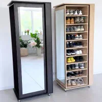 آینه قدی بزرگ و متحرک چرخان ( از کف تولیدی )