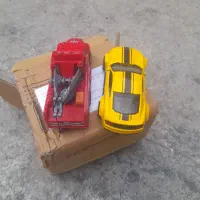 ماشین فلزی جرثقیل وماشین فلزی زرد|اسباببازی|ری, فیروزآباد|دیوار