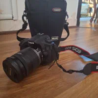 دوربین canon 60 d لنز ۱۸ ۲۰۰ در حد نو|دوربین عکاسی و فیلم‌برداری|اصفهان, خلیل آباد|دیوار