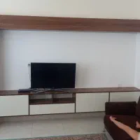 دکور تلوزیون و کتابخانه