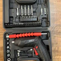 پک کامل ۴۷ عددی دریل و پیچگوشتی شارژی