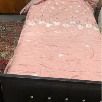 تخت یک نفره بدون تشک