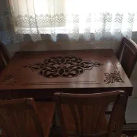 مبل سلطنتی همراه میزغذاخوری|مبلمان خانگی و میز عسلی|گلستان (تهران), |دیوار