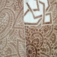 پتو گل برجسته 2تکه ساده وطرح دار ونوزادی|رختخواب، بالش، پتو|سمنان, |دیوار