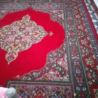 قالی ۱۲متری لاکی خوشرنگ و زیبا سالم