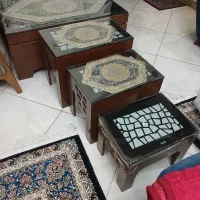 فروش سه  عسلی ویک میز جلو مبلی  با قیمت توافقی