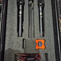 میکروفن بی سیم دو دست RS