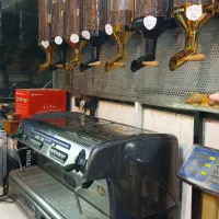 دستگاه اسپرسو صنعتی ، آسیاب و تجهیزات کافه