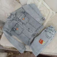 کت شلوار بچه گانه نو وکفش راحتی