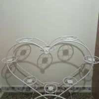 استند فلزی جای گل