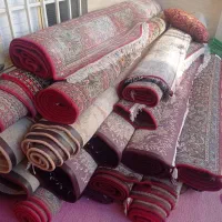 تعدادی فرش دسته دوم|فرش|علی‌آباد کتول, |دیوار