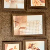 تابلو  تابلو مینیمال  قاب چوبی  قاب  قاب عکس