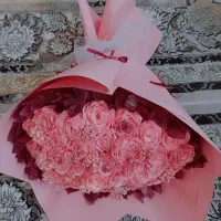 دسته گل  روبانی|گل مصنوعی|سنندج, |دیوار