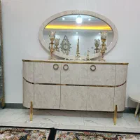 آینه وکنسول و میز تلویزیون سرامیکی|بوفه، ویترین، کنسول|پاکدشت, حصار امیر|دیوار