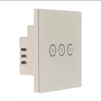 کلید لمسی دو پل|سایر لوازم برقی|تبریز, |دیوار