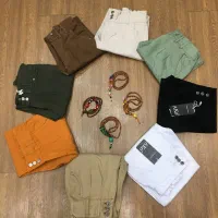 حدودا ۱۰۰ عدد شلوار جین مام رنگی یکجا