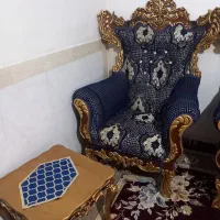یک دست مبل سلطنتی ۷نفره|مبلمان خانگی و میز عسلی|خرمآباد, |دیوار