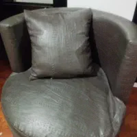 مبل تکی گرد