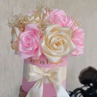 باکس گل و دسته گل روبانی|گل مصنوعی|کرج, شهرک بنفشه|دیوار