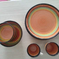 ظروف رنگین کمان|ظروف سرو و پذیرایی|مشهد, کوثر|دیوار