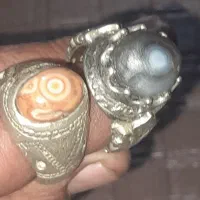 انگشتر نقره ۹۰ فقط باسنگهای معدنی واصیل باتعقیر|جواهرات|قم, قلعه کامکار|دیوار