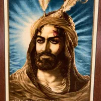 تابلو فرش حضرت ابوالفضل|تابلو فرش|تبریز, |دیوار