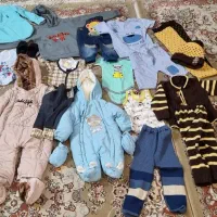 لباس کاملا نو پسرانه از بدو تولد تا ۳ سالگی