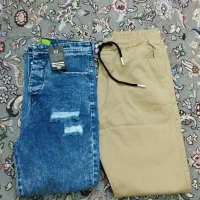 دو عدد شلوار لی وکتان ، نونو ، اکبنده،