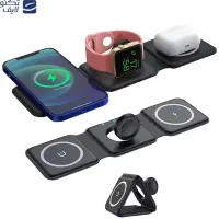 شارژر وایرلس سه در یک