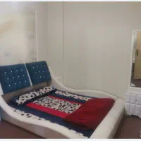 تخت خواب دونفره طرح موج