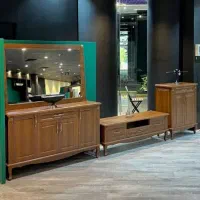 میز تلویزیون آینه کنسول جاکفشی کد 1050