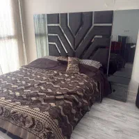 تخت و تشک ومیز ارایش|تخت و سرویس خواب|فشم, |دیوار