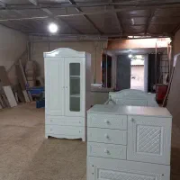 تخت دومنظوره و کمد کودک ممبران (وکیوم)|تخت و سرویس خواب|محمدشهر, عباس آباد|دیوار