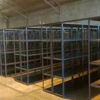 قفسه پروژه ای انباری طوسی کار کرده|فروشگاه و مغازه|قزوین, |دیوار