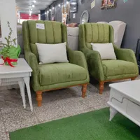 مبل کرم سبز ۲۰۱۸|مبلمان خانگی و میز عسلی|رشت, ولکس|دیوار