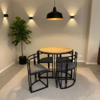 بازاربزرگ مبل ملل نهارخوری کمجا فلزی بادوام