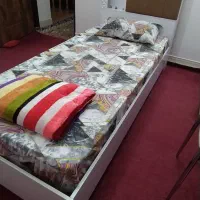 تخت یک نفره همراه با تشک|تخت و سرویس خواب|آمل, |دیوار