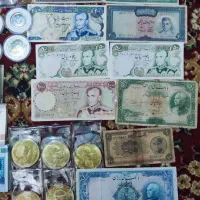اسکناس ها شاهی مدال و اسکناس جمهوری و سکه جمهوری|کلکسیون سکه، تمبر، اسکناس|بوشهر, |دیوار
