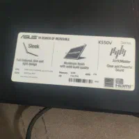Asus k550v|رایانه همراه|بندرعباس, |دیوار
