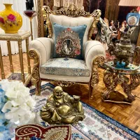 مبلمان استیل سلطنتی و ناهارخوری نو (جهیزیه)|مبلمان خانگی و میز عسلی|تهران, فرمانیه|دیوار