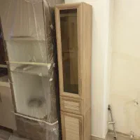 کابین روشویی و سرویس آیینه و کمد ایستاده