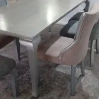 میز نهار خوری ۸ نفره|میز و صندلی غذاخوری|رشت, خمیران زاهدان|دیوار