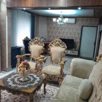 مبل سلطنتی پنجه شیری تاج بلند ۷ نفره چوب راش