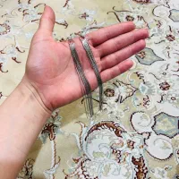 کردنبند و گوشواره و انگشتر استیل.دستبند وانگشتر مس|بدلیجات|اصفهان, لاله|دیوار