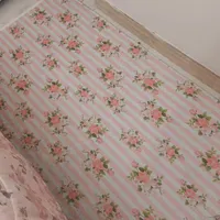 فرشینه صورتی مخمل نونو|فرش|تهران, آذری|دیوار