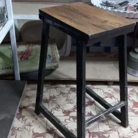 صندلیآهنی پروفیل ۴.در ۲ سنگین ارتفاع۶۰ثانت