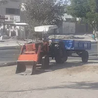 تراکتور کرایه.خاک باغچه.شن.نخاله ساختمانی، جرثتقیل|خدمات حمل و نقل|رفسنجان, |دیوار