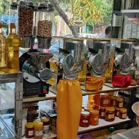 حراج آسیاب سنجد در حضور مشتری با هسته