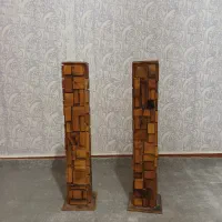 گلدان چوبی بامبو‌ هردو۴۰۰